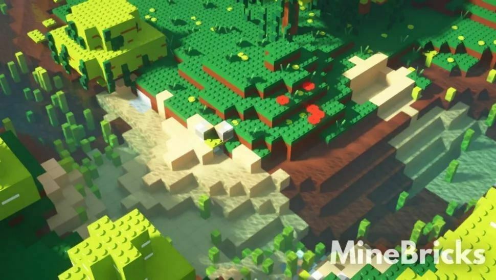 Este paquete de texturas convierte los bloques de Minecraft en ladrillos de Lego